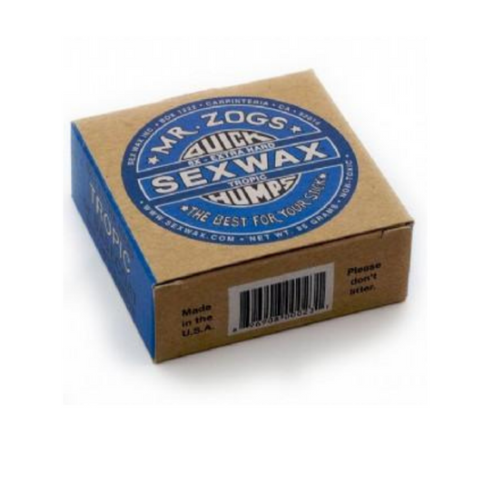 Sexwax 6x Blue Label Surf Wax Tropic (26 Deg And Above)
