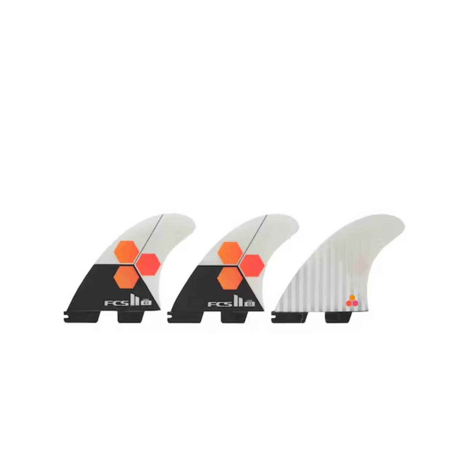 FCS II CI PC Tri-Fins White
