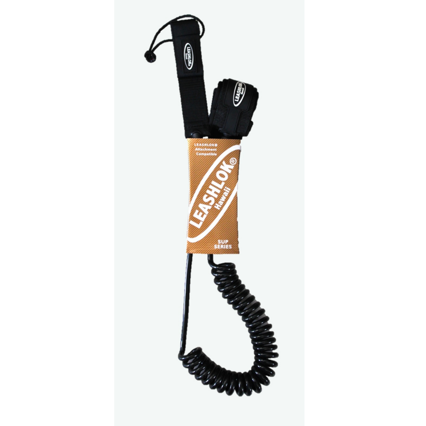 Leashlok Sup 10' Coil Leash