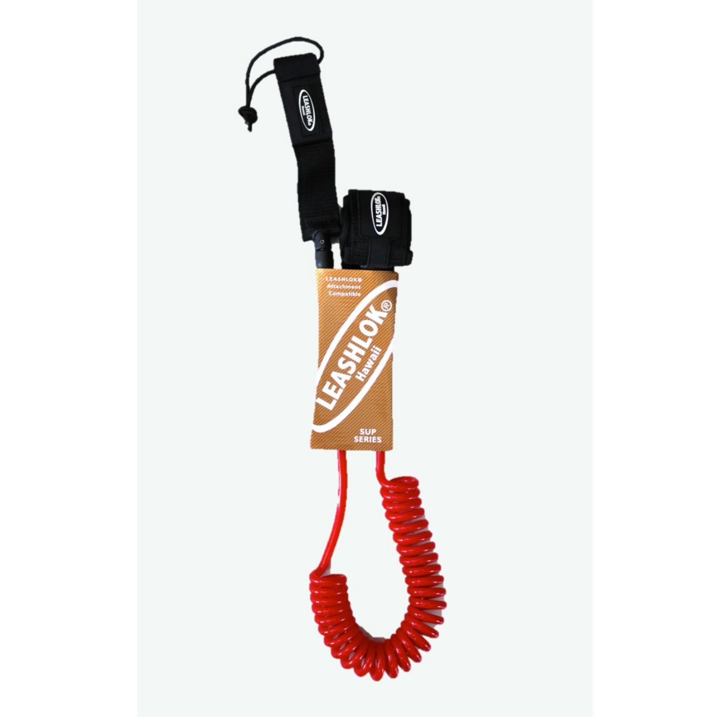 Leashlok Sup 10' Coil Leash