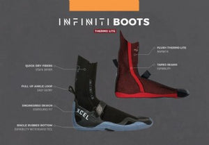 XCEL Infinti Round Toe Boot 5mm Unisex