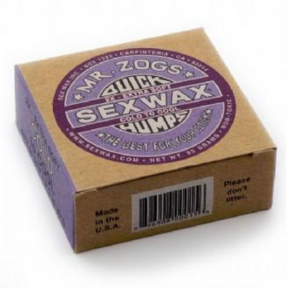 Sexwax 2x Purple Label Surf Wax Cold To Cool (9 to 20 Deg)
